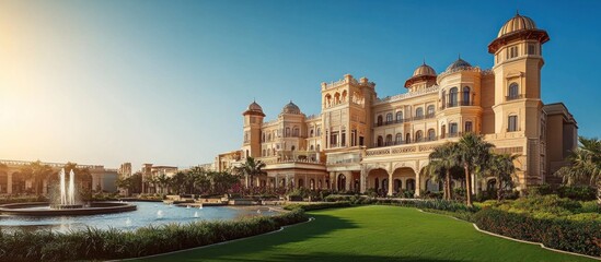 Fototapeta premium Magnificent Palace Resort: A Luxurious Oasis