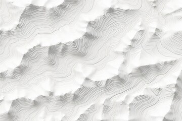Simple Topographical Map with Gradient Lines, Topology, and Height Indicators in Black and White Orientation