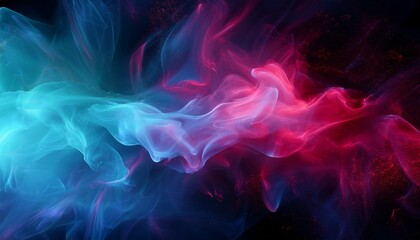 오로라보다 화려한 색상의 플라즈마 구름이 우주를 채운 장면