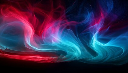 Fototapeta premium 오로라보다 화려한 색상의 플라즈마 구름이 우주를 채운 장면