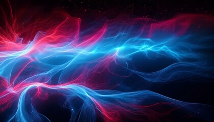 Fototapeta premium 오로라보다 화려한 색상의 플라즈마 구름이 우주를 채운 장면