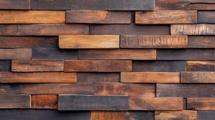 Big Brown wood plank wall texture background