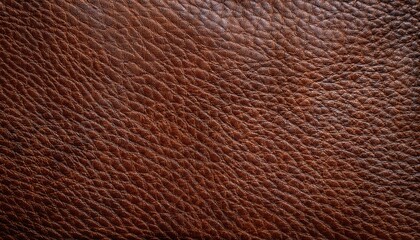 Elegant Brown Leather Grain Seamless Pattern Texture, Showcasing Authentic Craftsmanship and Rustic Beauty for Design Inspiration.