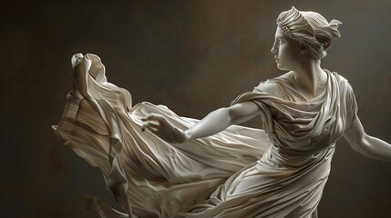 The Dance of Aeolus: A Masterpiece of Marble and Light