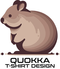 Quokka Vector T Shirt Design