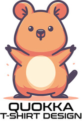 Quokka Vector T Shirt Design