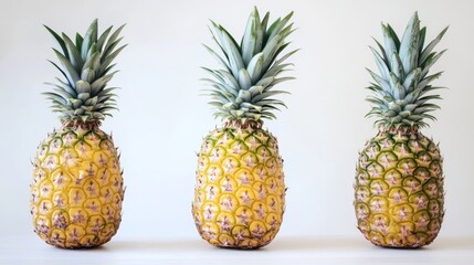 Fototapeta premium A single pineapple look beautiful