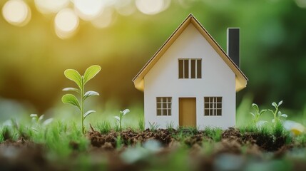 Home loan Home loan funding A creative conceptual poster design for the home loan finance sector