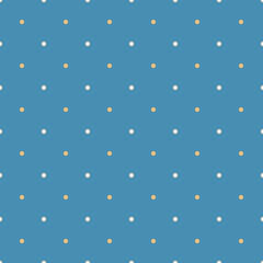 Tiny polka dot vector pattern. Abstract seamless illustration created with small circles.