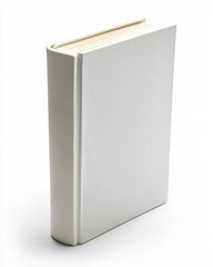 Minimalistic Book Cover Mockup on Gray Surface Ideal for Creative Designs and Branding Projects