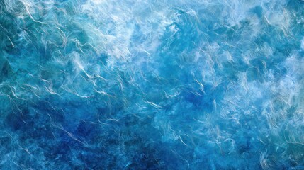 A processed collage highlights the tranquil and rippling surface of calm blue water, suited for texture-based projects