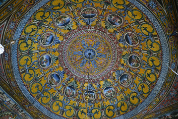 Alaca Mosque is one of the Ottoman-Turkish works built in Tetova, North Macedonia in 1438. It is notable for its magnificent decorations.