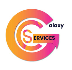 Gradient Galaxy logo template