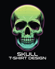 Skull Vector T Shirt Design