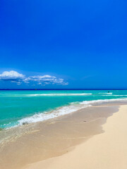 Shades of blue at Playa del Carmen