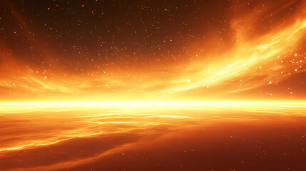 Abstract background of galactic glow. Galactic Plains. Illustration