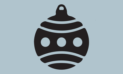 Christmas tree toys, balls. stock illustration 