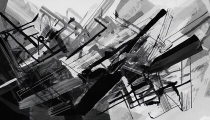 Monochrome Textured Backdrop with Striking Letterpress Ink Overlay, Exuding a Timeless Elegance and Classic Appeal.