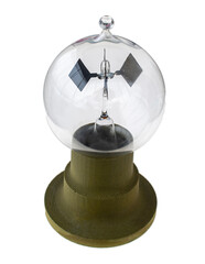 Radiometer, an instrument used to measure light energy