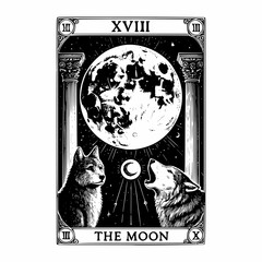 Spiritual Insights through The Moon Tarot