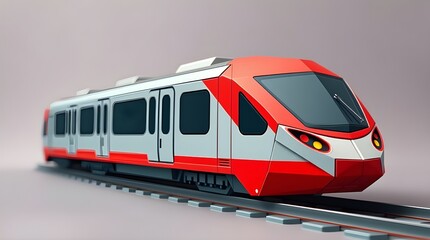 fast moving train in tunnel