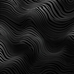  Abstract Floral Line Drawing