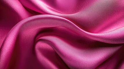 Obraz premium Pink Satin Fabric with Textured Surface