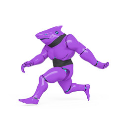 cyber shark is running