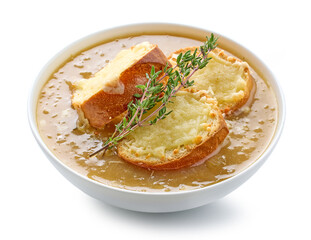 bowl of french onion soup