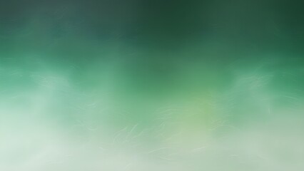 Obraz premium Soft Gradient Green Background with Organic Grain Effect 
