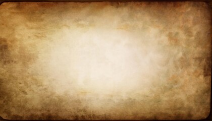 Aged Parchment Paper Backdrop with Distressed Vintage Borders and Soft Light Leaks, Evoking an Antique and Weathered Feel.