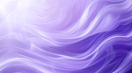 Fototapeta premium Soft violet indigo gradient background, neon waves texture, webpage cover, copy space included, generative ai. Indigo Wave. Illustration