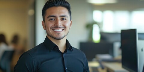 Fototapeta premium Confident Business Professional at Work