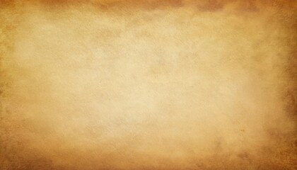 Vintage Warmth Old Paper on Golden or Light Brown Background with Faint Vintage Distressed Texture, Simple Composition for Retro Inspired Designs and Artwork.