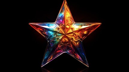 Customizable Star Illustration for Creative Projects and Designs | Clip-Art Graphic for Artists and Designers