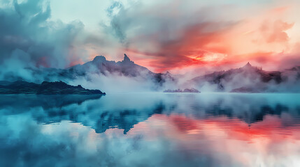 Iceland blue lagoon geothermal spa surreal photography, grindavik, reykjanes. Lava Lagoon. Illustration