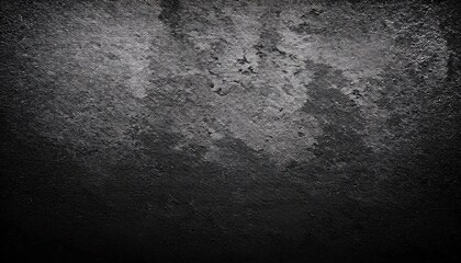 Aged, Grungy Wall Panorama in Shades of Grey and Silver on a Dark Background, Showcasing Abstract Textures and Patterns Perfect for Modern Interior Design or Artistic Photography.