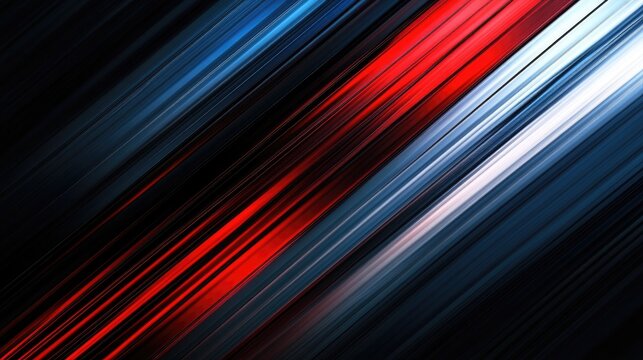 Abstract red and blue diagonal streaks against a dark background, creating a sense of motion and futuristic energy, suitable for technology or speed themes