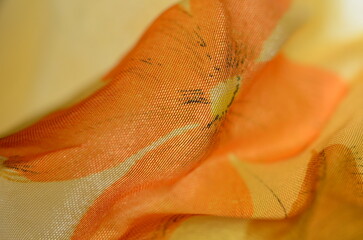 Seide - Textur, Nahaufnahme