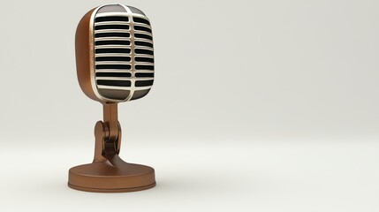 Podcast icon on white background