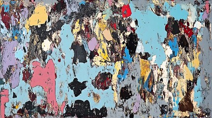 Fototapeta premium Abstract Colorful Texture Painting Grunge Wall Art