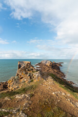 Ruines en bord de mer