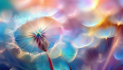 close-up of dandelions background graphic resource