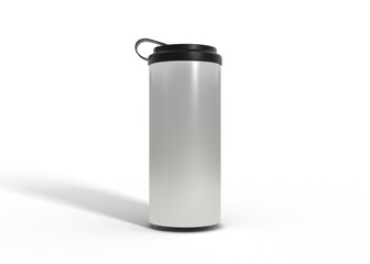Foldable Water Bottle Mockup