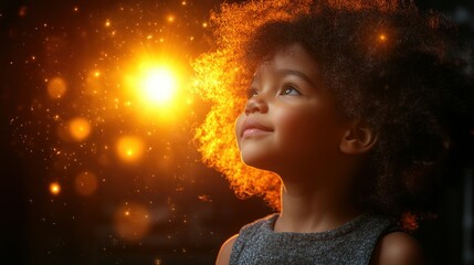 Golden Child: A Portrait of Hope and Wonder