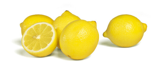 Cytryny na jasnym tle © Jolaya