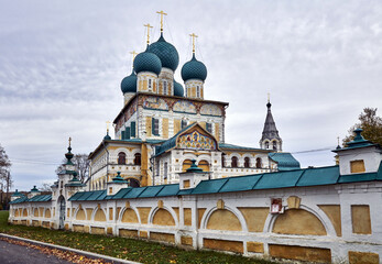 Russia. Town of Tutaev. Resurrection Cathedral
