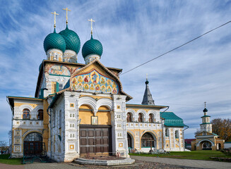 Russia. Town of Tutaev. Resurrection Cathedral
