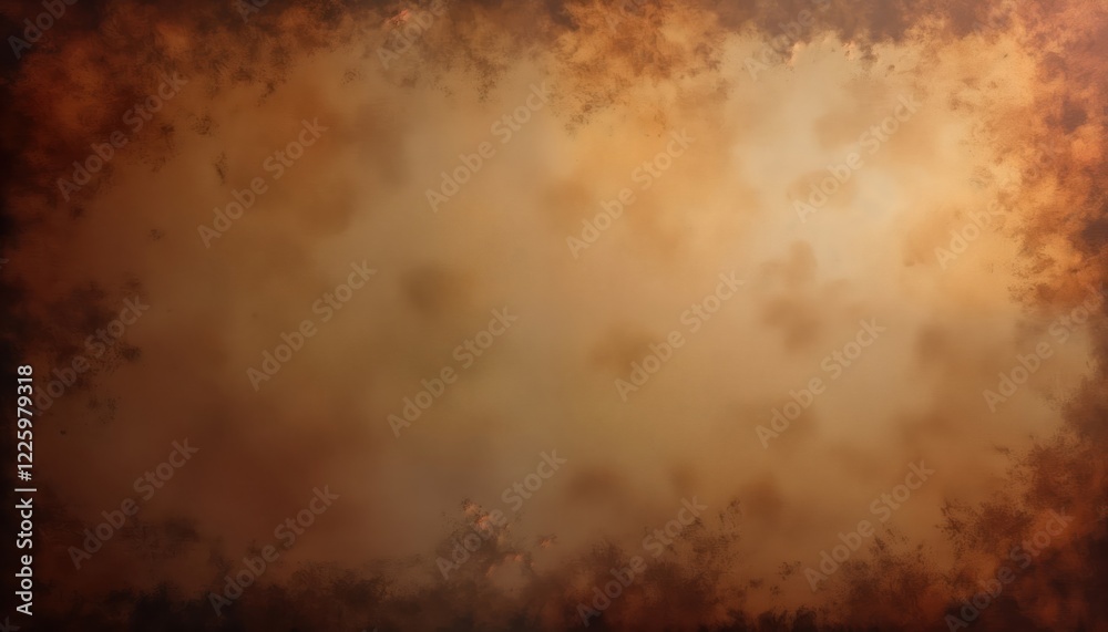 Poster rustic grunge background with warm brown tones. vintage texture evokes aged surface. abstract design