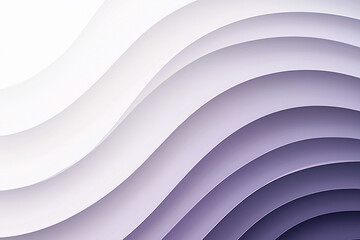 Obraz premium Abstract wavy layers in soft pastel tones creating a serene background for digital use
